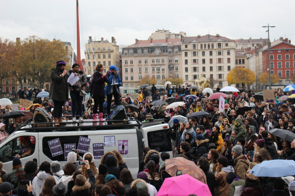Manifestation contre les violences sexistes et sexuelles à Lyon, le 23 novembre 2019. (Photos)